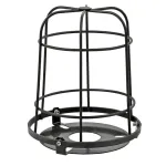 Grila de protectie pentru girofar Lampa, metalica, neagra, 170x210 mm