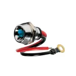 Indicator luminos LED albastru 12/24V pentru panou, montaj Ø11,2 mm