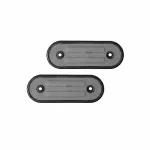 Lampa gabarit LED 12/24V cu catadioptru, set 2 buc, alb dungi