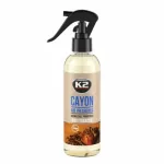 Odorizant auto cu atomizor K2 Cayon Anti Tabaco 250 ml