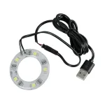 Baza LED USB pentru odorizant King cu 5 LED-uri si banda adeziva