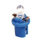 Bec LED 12V pentru iluminat bord auto, soclu B8.5d, albastru, set 2 buc