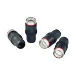 Capace valve cu indicator presiune 2.0 Bari, set 4 buc, Lampa