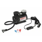 Compresor aer auto compact 12V cu manometru si adaptoare Lampa