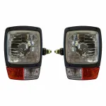 Set faruri 12V pentru utilaj agricol cu semnalizare si pozitie, stanga/dreapta