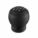 Husă silicon pentru maner schimbător viteze, 5 trepte, universală, negru/alb