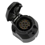 Priza remorca 13 poli din plastic Lampa, conectare 12V sigura