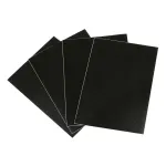 Set 4 petice negre pentru reparare prelata semiremorca 15x21 cm