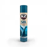 Spray silicon K2 pentru intretinerea chederelor, plasticului si cauciucului 300 ml