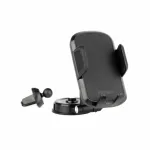 Suport telefon auto rotativ 360° 2 in 1 pentru bord sau grila ventilatie