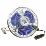 Ventilator oscilant auto Carpoint 24V cu grila metalica si suport