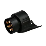 Adaptor priză remorcă 7 la 13 pini 12V, 4Cars, negru
