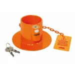 Antifurt pentru blocare pivot cuplare semiremorcă camion, 74 mm