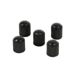 Set 5 capace valve ABS negre universale pentru auto, moto si bicicleta