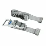 Chingă de ancorare cu clichet pentru șină interioară, 2 piese, gri, 4,2 m