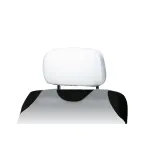 Huse tetiere scaun auto universale albe Kegel, set 2 buc