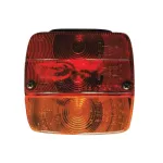 Lampa stop spate pentru remorca 12V cu 3 functii, 105x105 mm