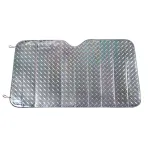 Parasolar auto față pliabil Amio Laser, termoizolant, 60x130 cm, mărimea S