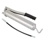 Pompa manuala pentru gresat 400 g din metal, cu furtun flexibil