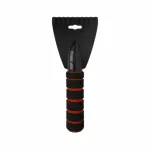 Răzuitor gheață parbriz S4, 24 cm, cu mâner buretat, negru/roșu