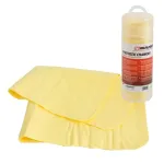 Laveta din piele sintetica pentru spalare si uscare auto 4Cars 41,5x32 cm