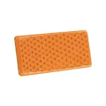 Catadioptru reflectorizant galben 96x46 mm cu adeziv pentru auto