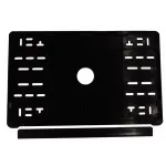 Suport număr înmatriculare auto 34x20 cm, negru, 1 bucată