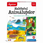 Joc educativ Agerino Habitatul Animalelor bilingv, 3+ ani