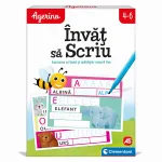Joc educativ Agerino Învaț să scriu, planșe reutilizabile, 5 ani+