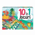 Set 10 jocuri clasice pentru copii 4+ AS, multicolor