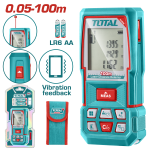 Telemetru laser TOTAL pentru măsurare distanță 0,05-100 m, precis