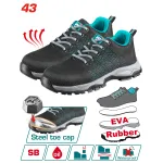 Bocanci de protectie TOTAL SB cu bombeu otel, Flyknit, marimea 43