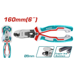 Clește pentru tăiat cabluri TOTAL 160 mm, pentru cupru și aluminiu