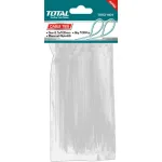 Coliere de plastic TOTAL 4.8x300 mm, nylon 66, set 100 buc