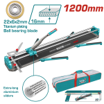 Masina de taiat gresie si faianta TOTAL 1200 mm, profesionala