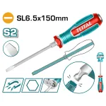 Șurubelniță dreaptă de impact TOTAL SL6.5x150 mm, oțel S2