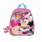 Set de desen Minnie in rucsac pentru copii, multicolor, 3 ani+
