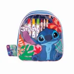 Set de desen în rucsac Stitch pentru copii, cu markere și accesorii