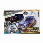 Mașinuță RC Silverlit Exost Build 2 Drive albastră, reîncărcabilă