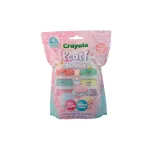Set plastilina sidefata Crayola Pearl, 8 borcanase, culori pastelate