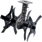Cultivator pentru motocoasă 9T, 28 mm, cu apărătoare, Rotor