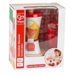 Blender de jucarie din lemn Hape pentru smoothie, 12 piese, 3 ani+