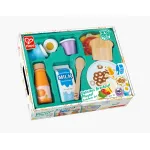 Set mic dejun din lemn Hape pentru joc de rol, 3 ani+