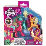 Set figurine My Little Pony Dragon Light Reveal cu efect fosforescent