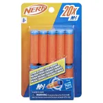 Set 20 săgeți Nerf N1 oficiale din spumă, pentru blastere, 8+ ani