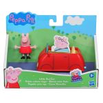 Peppa Pig mașină roșie cu figurină, vehicul de jucărie Hasbro
