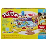 Play-Doh Starters covoraș de joacă pliabil cu 19 accesorii și 4 culori