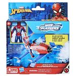 Set Spider-Man Hydro Jet cu vehicul si figurina 10 cm Hasbro