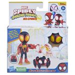 Figurina Miles Morales Spider-Man 10 cm cu accesorii, Spidey