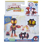 Figurina Miles Morales Spider-Man 10 cm cu accesorii, Spidey